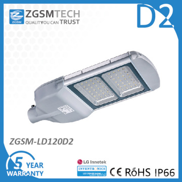 Luz de calle de 120W LED al aire libre para la carretera